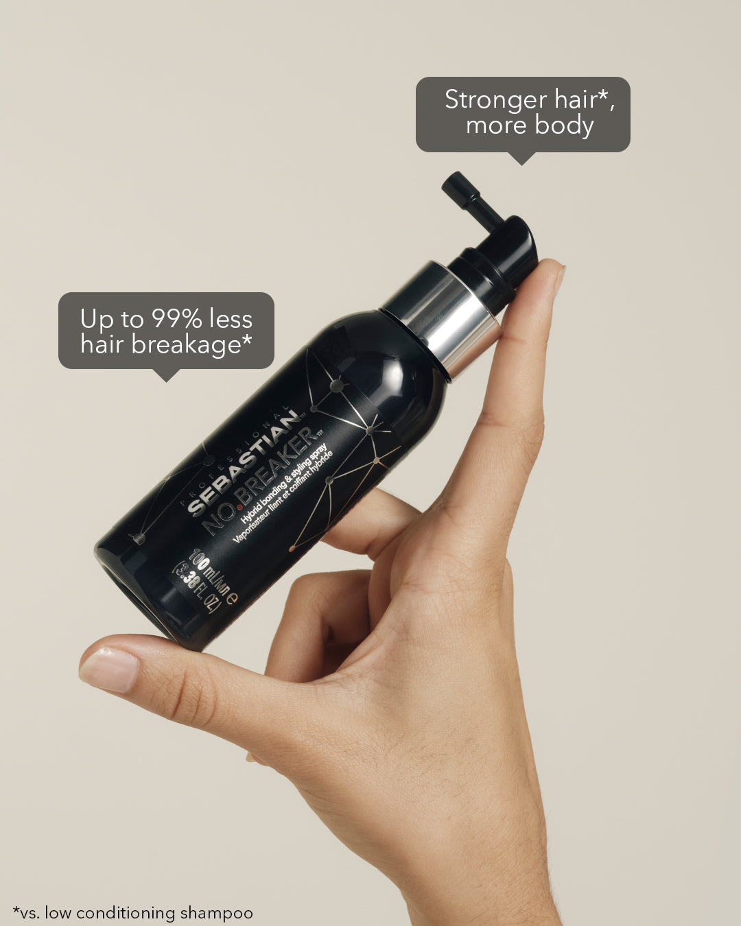 No.Breaker Hybrid Bonding and Styling Leave-in Spray - 100 ml